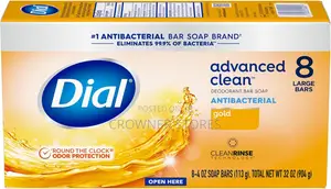 Dial, Antibacterial Bar Soap, 4oz 8 in 1 Pack Variety