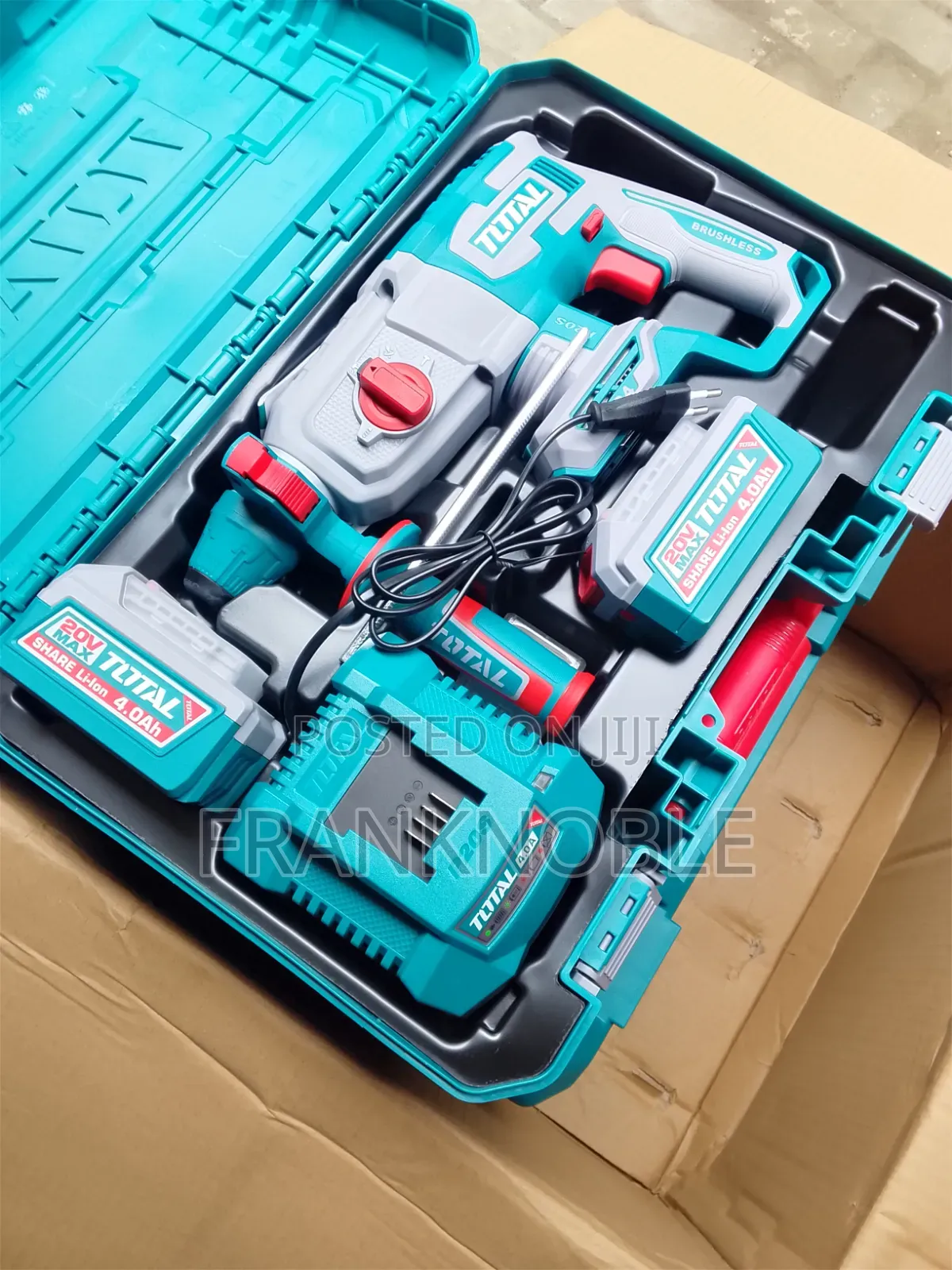 Total 20v Cordless Rotary Hammer Kit