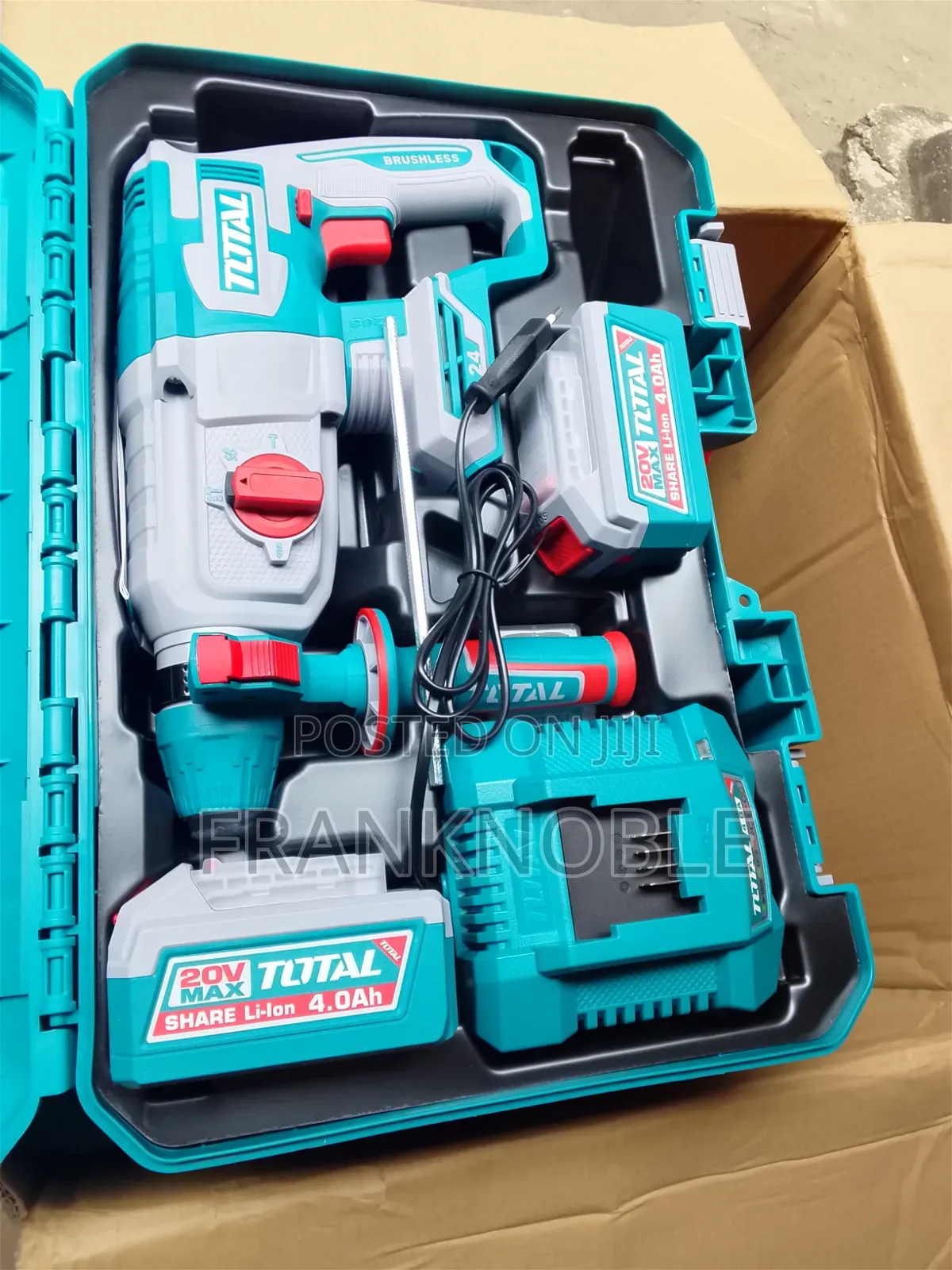 Total 20v Cordless Rotary Hammer Kit