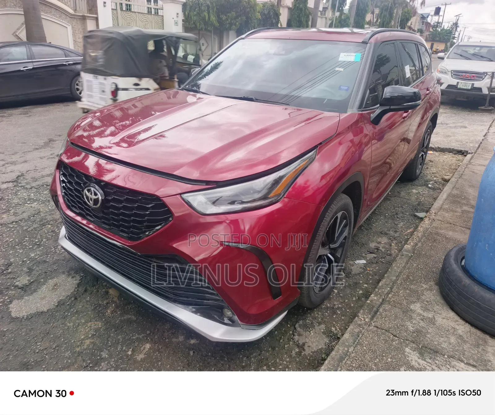 Toyota Highlander 2020 Red
