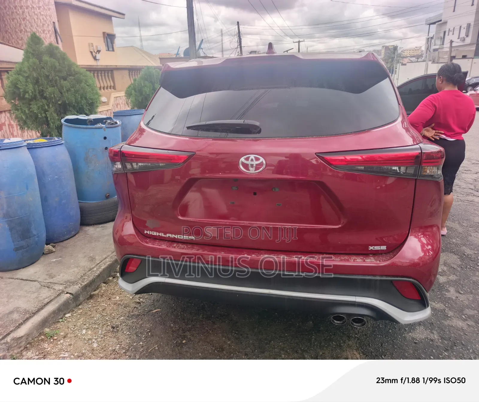 Toyota Highlander 2020 Red