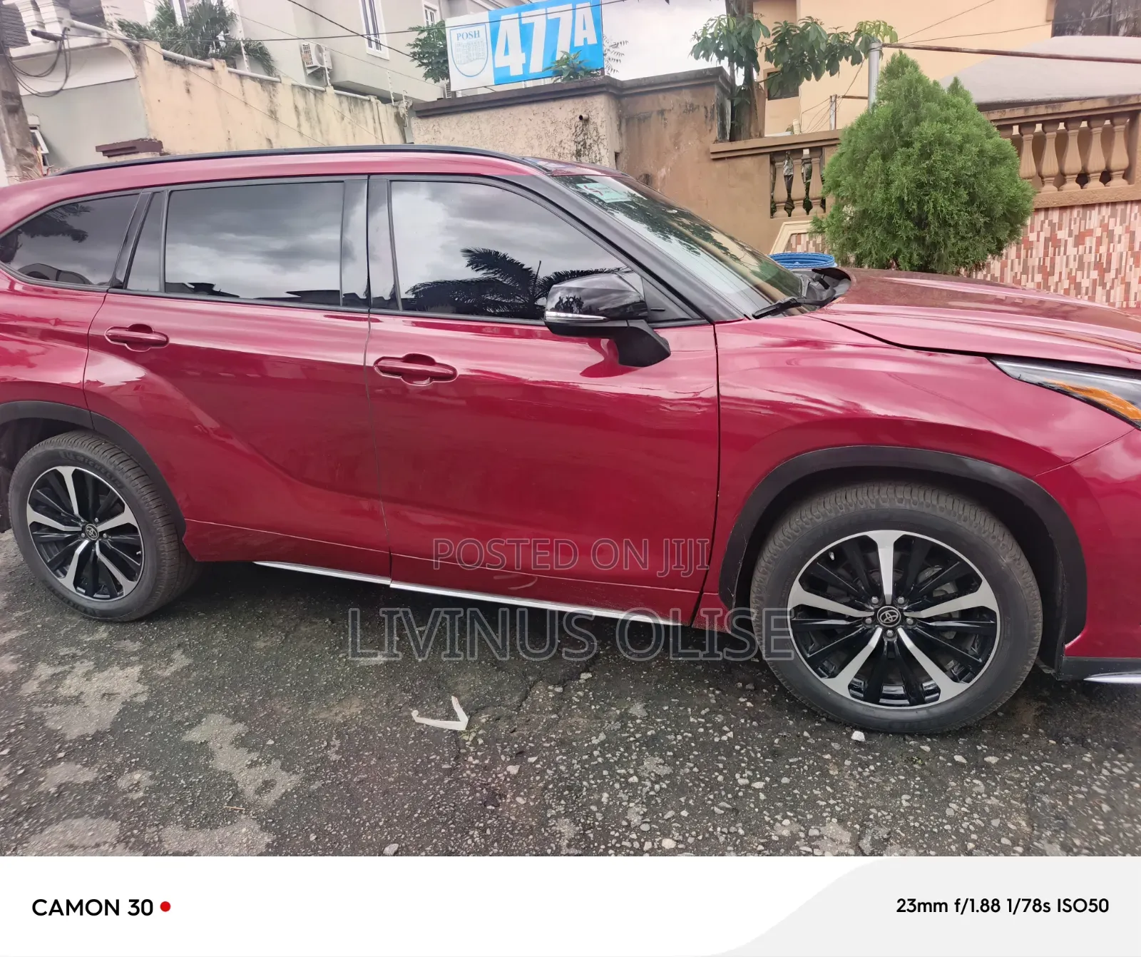 Toyota Highlander 2020 Red