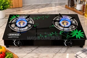 VINIKIZ Burner Glass Gas Cooker|Burners Ignition