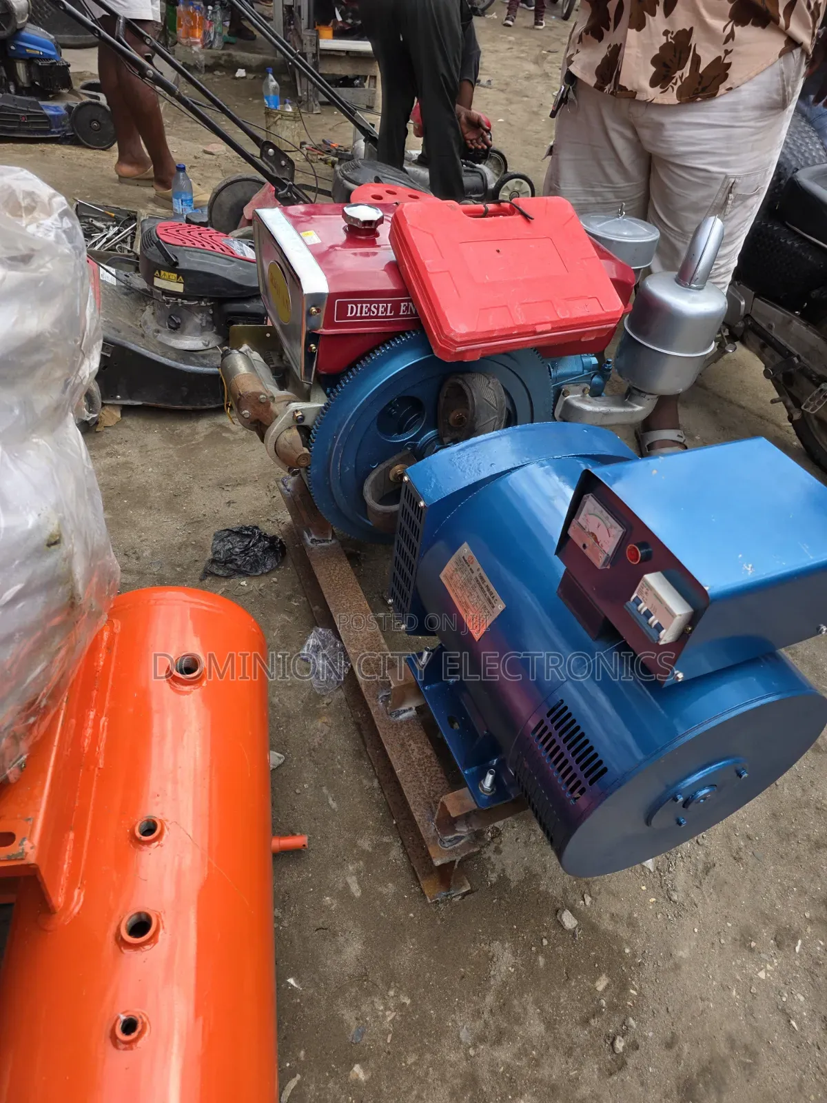 Rixuan Basic Diesel Generator 20kva Coil With 1115 Engine