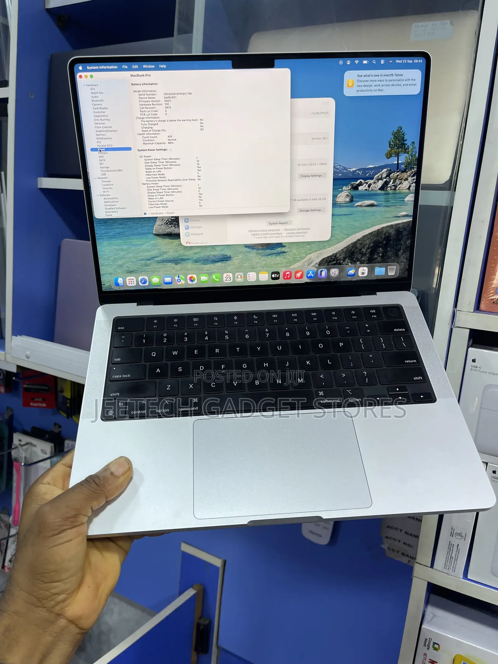 Laptop Apple MacBook Pro 2023 M3 8GB Apple M3 SSD 512GB