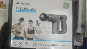 Blueidea Deep Muscle Mini Fascia Massage Gun With 4 Heads