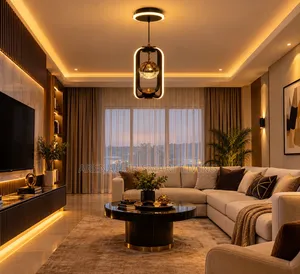 Nordic Pendant Light Indoor Lighting for Living Room Farmhouse,