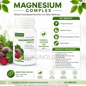 Magnesium Complex - 60 Tablets