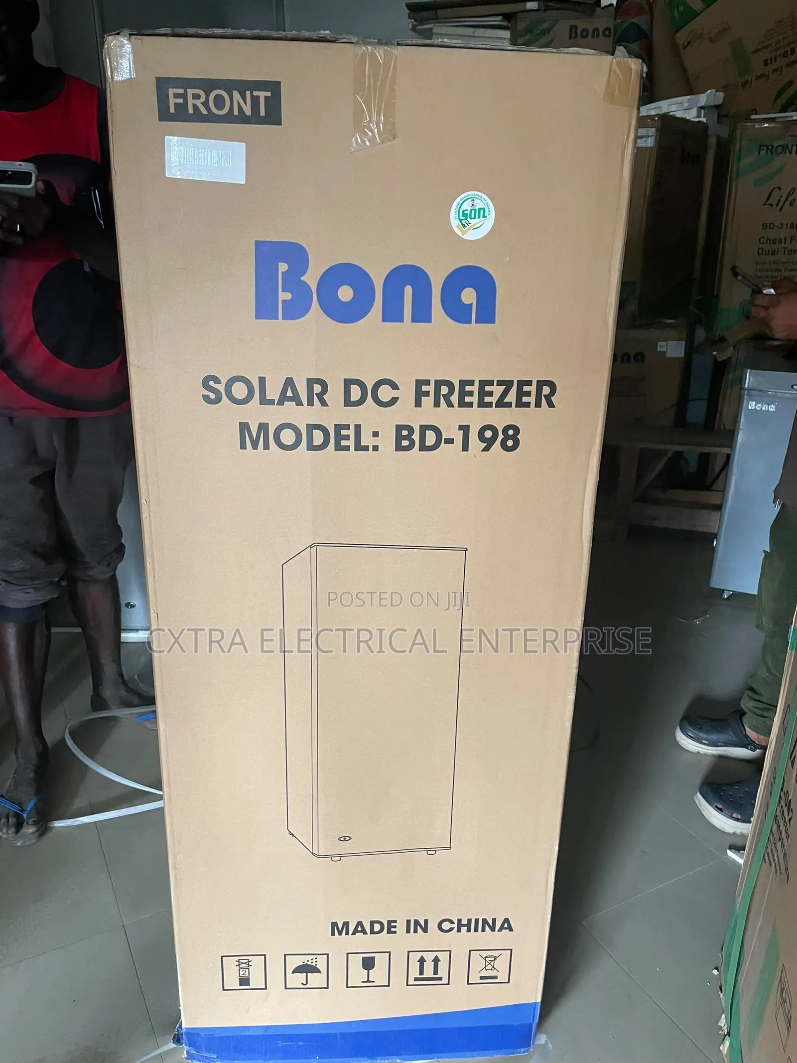 BONA BD-198 Solar DC Freezer – 11-Step AC/DC