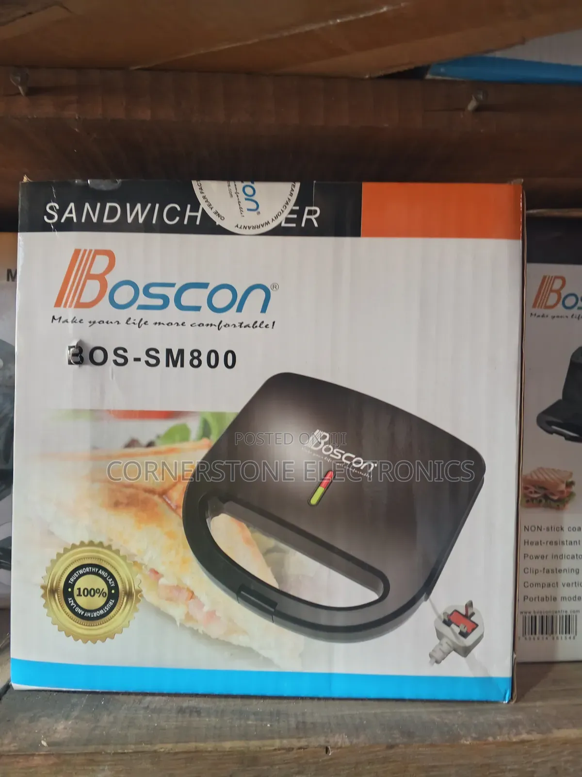 Boscon Bread Toaster 2 in 1