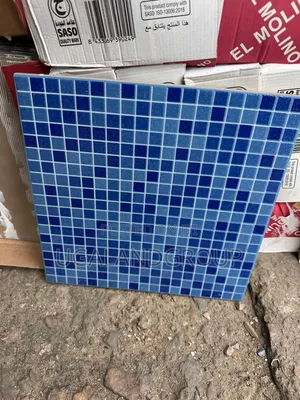 Blue Mosaic Pool Tiles