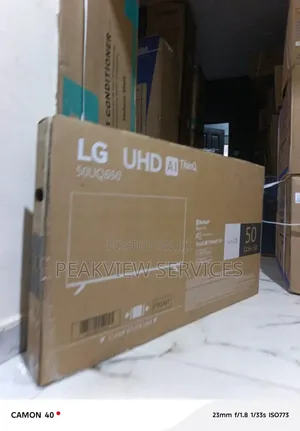LG 50-Inch Smart TV – Crystal-Clear Viewing