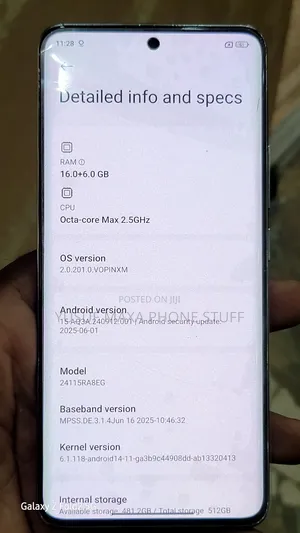 New Xiaomi Redmi Note 14 Pro+ 5G 512 GB White
