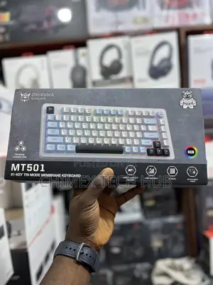 Onikuma Gaming Mt501 81-Key Tri-Mode Membrane Keyboard