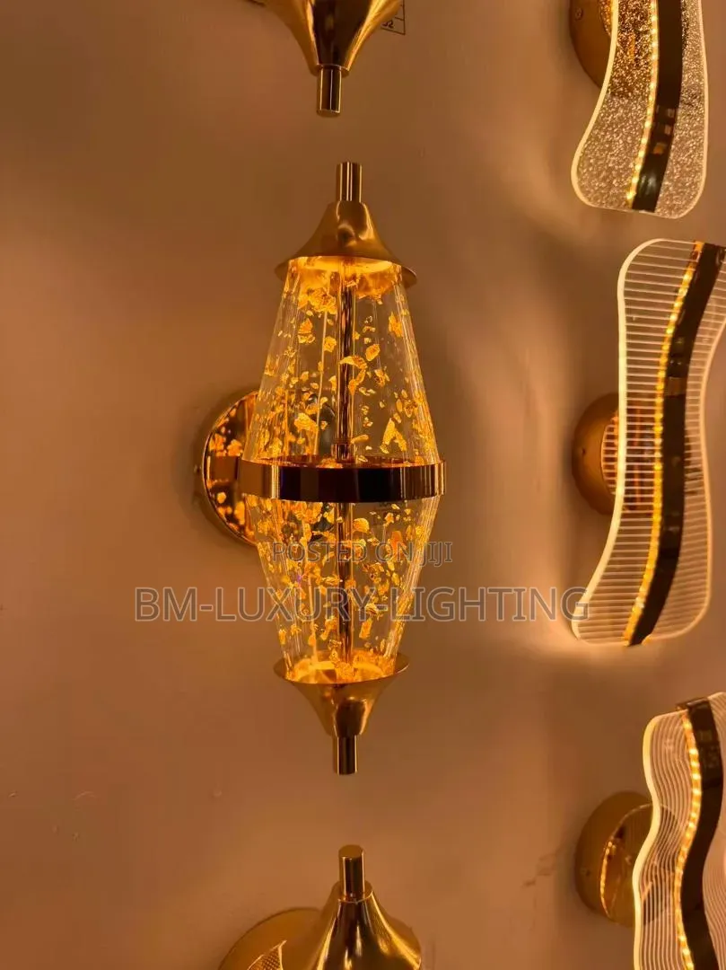 Light Luxury Post-Modern Crystal Bedside Designer