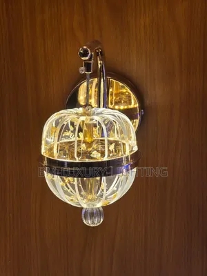 Light Luxury Post-Modern Crystal Bedside Designer