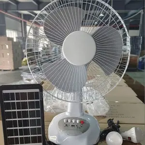 12inch Solar-Powered Fan