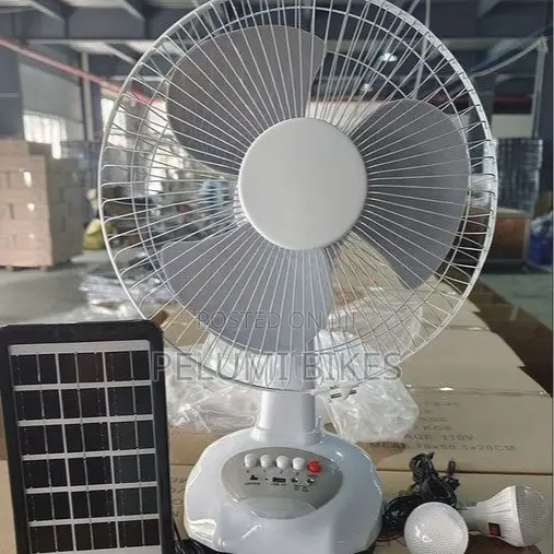 12inch Solar-Powered Fan