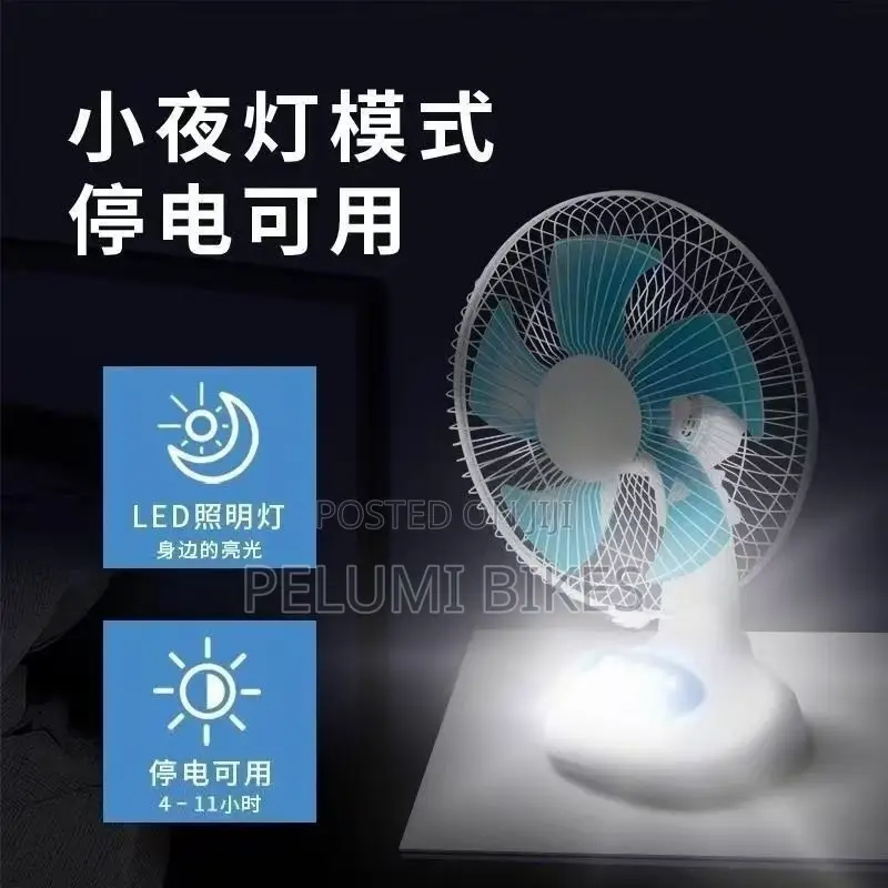 12inch Solar-Powered Fan