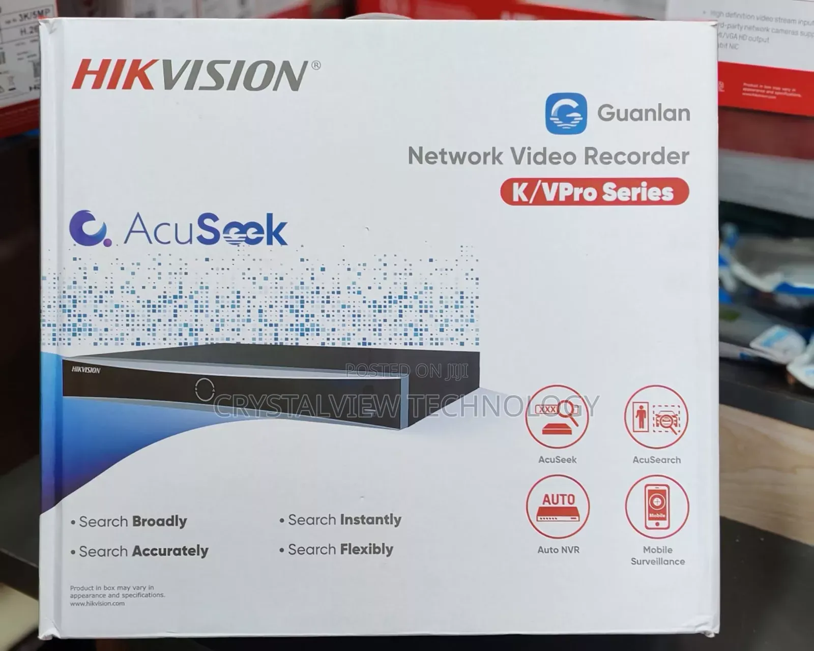 Hikvision 16ch Non PoE NVR Acuseek (Vpro Series)