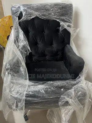 Black Upholstery Arm Chair