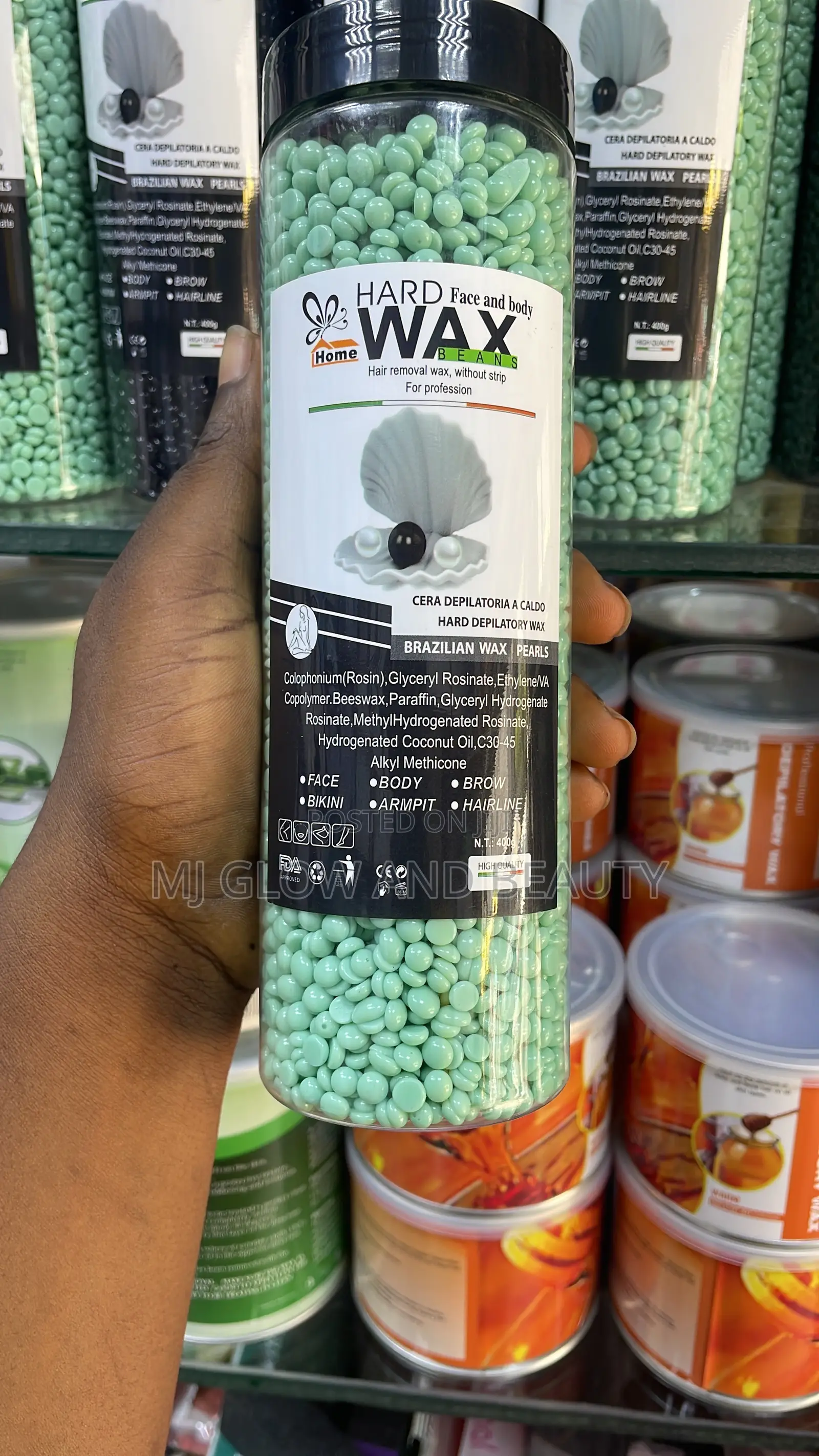Hard Wax Beans