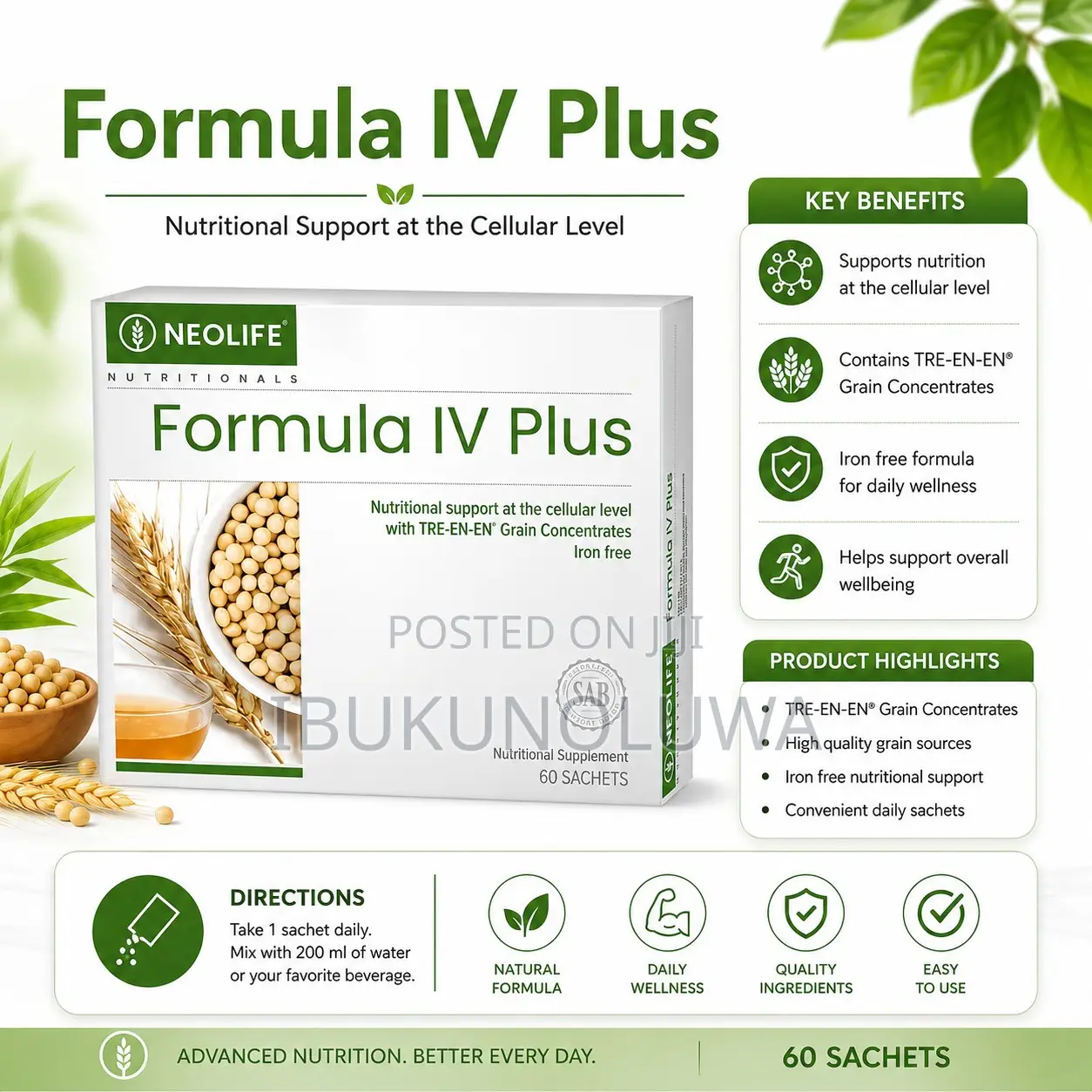Formula Iv Plus - 30 Sachets