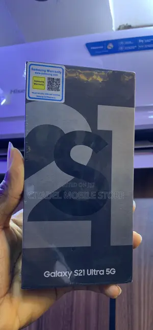 New Samsung Galaxy S21 Ultra 5G 128 GB Silver