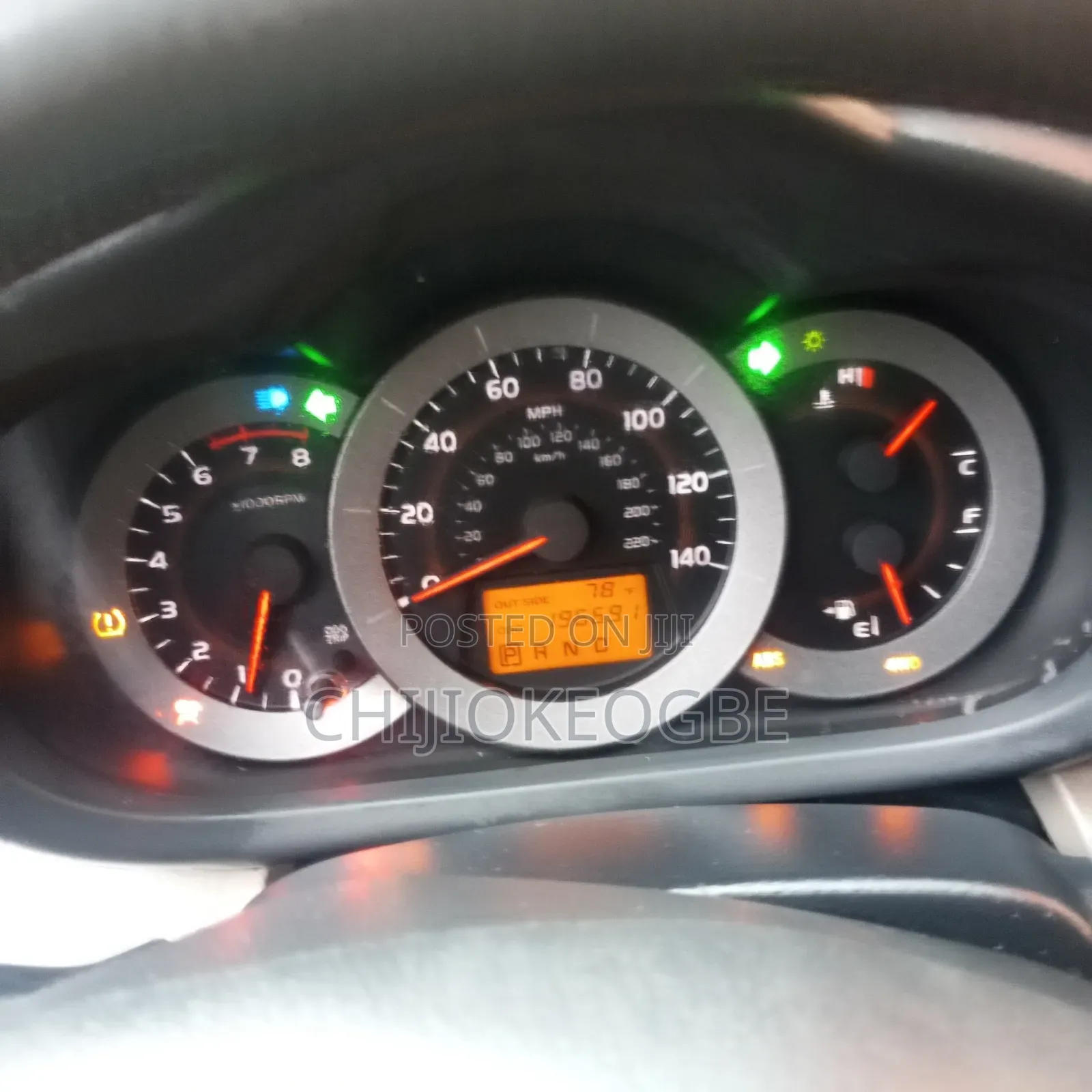 Toyota RAV4 2007 Green