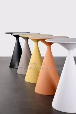 Modern Round Pedestal Bar Table