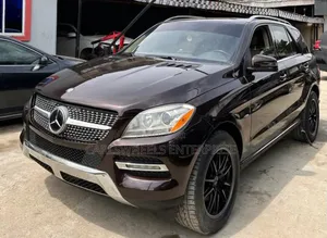 Mercedes-Benz M Class 2012 Burgundy