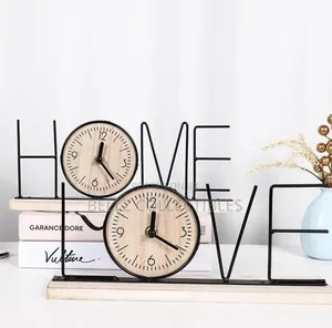 Home and Love Clock Deco