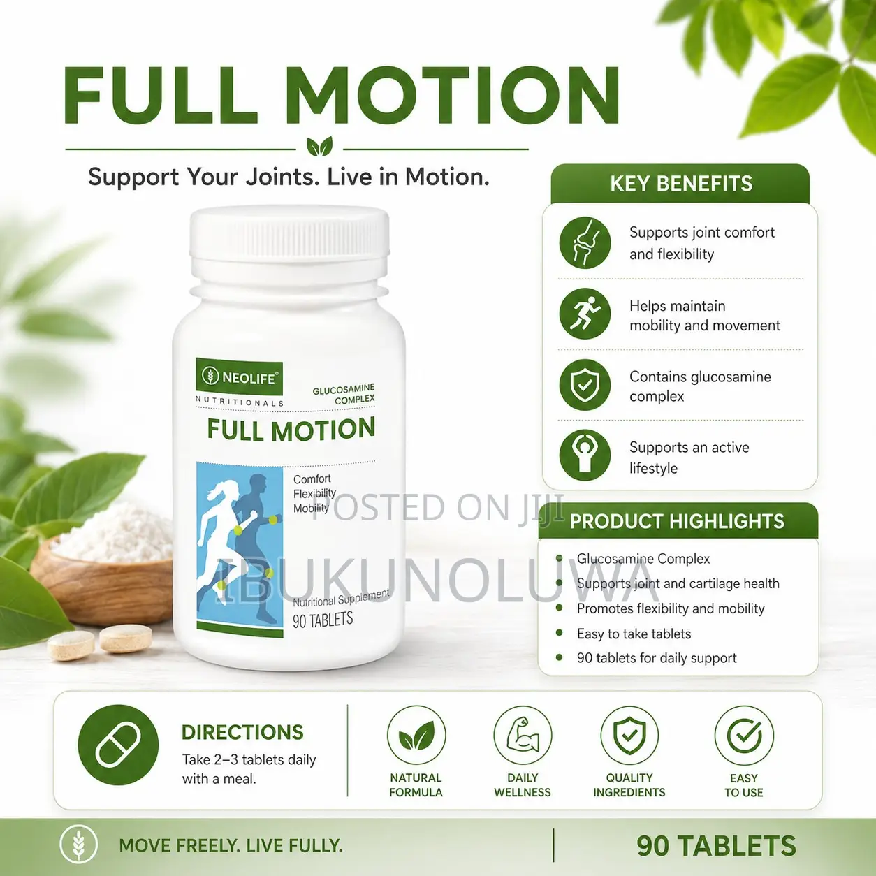 Full Motion 90 Tablets