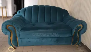 Luxurious Blue Couch