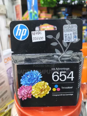 HP 654 Color Ink