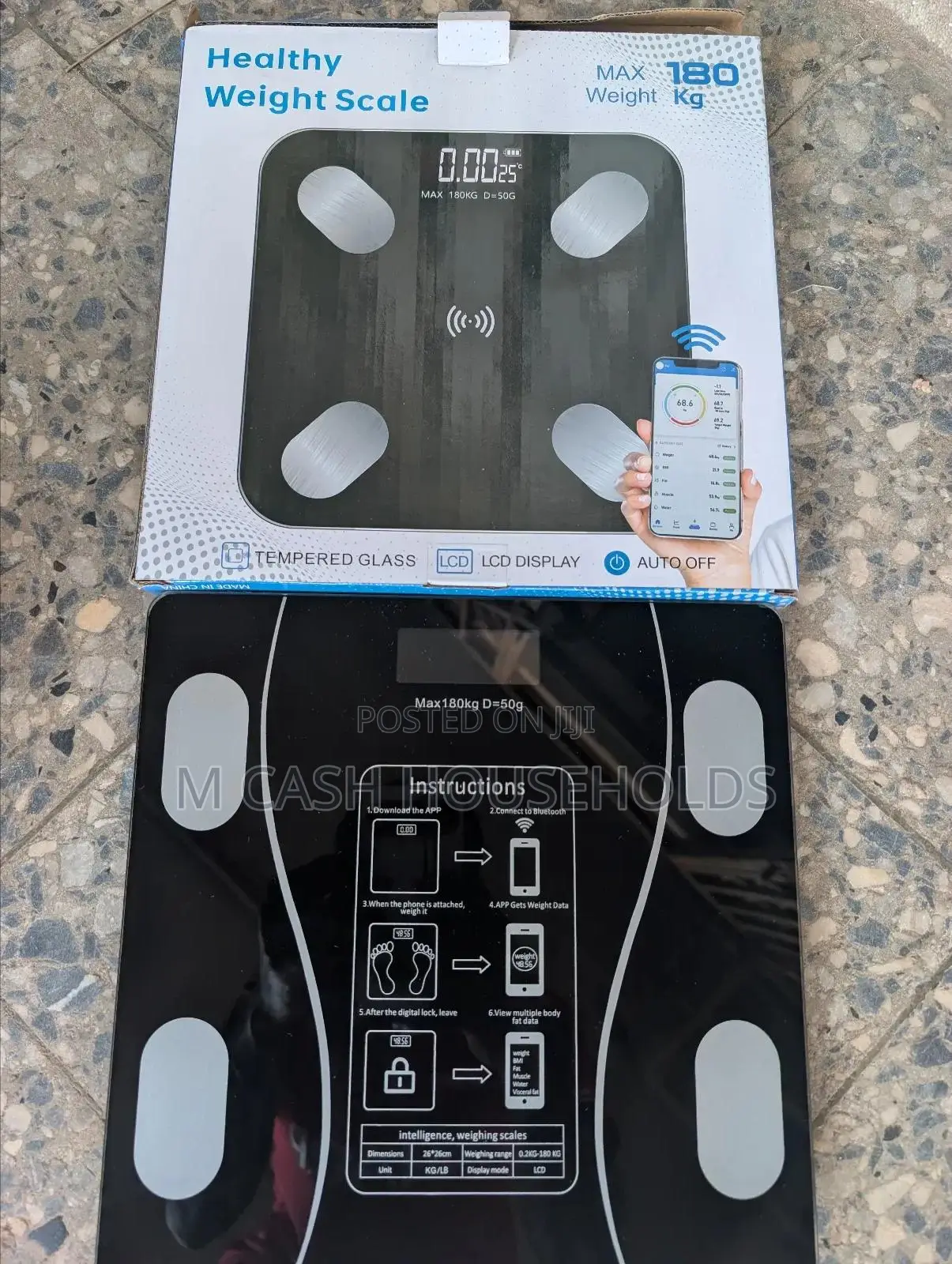 Smart Digital Body Bluetooth Weight Scale
