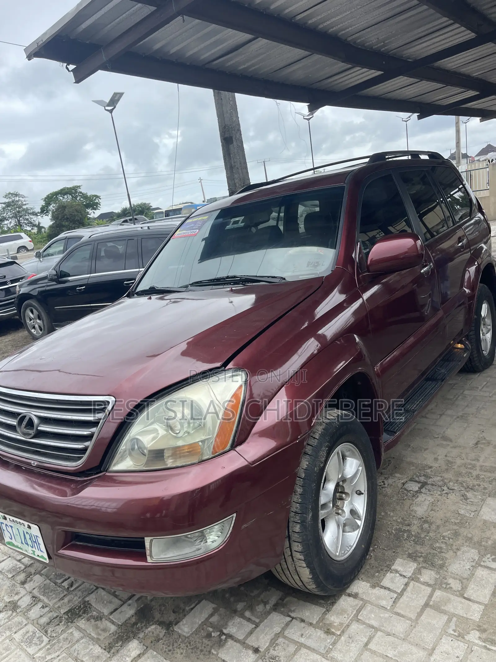 Lexus GX 2008 Red