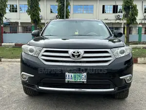 Toyota Highlander Limited 2012 Black