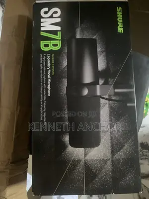Original Shure SM7B Studio Mic (Brand New / Sealed) - Abuja