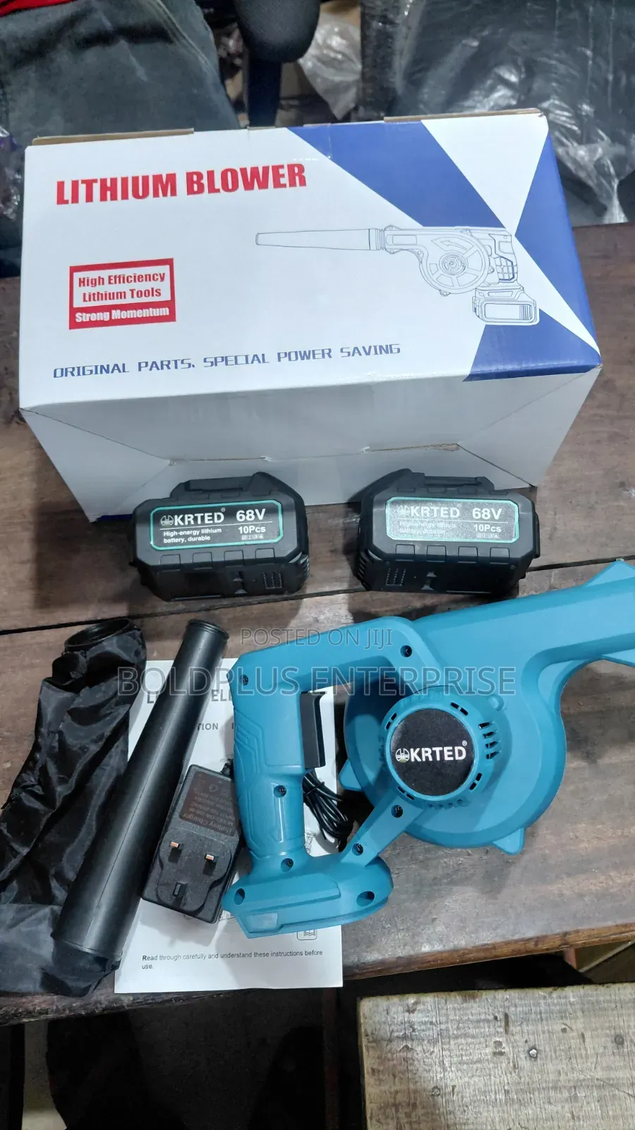 68 Volt Cordless Blower Machine