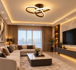 LED Strip Aisle Ceiling Lights Modern Minimalist Living Room Lamps For