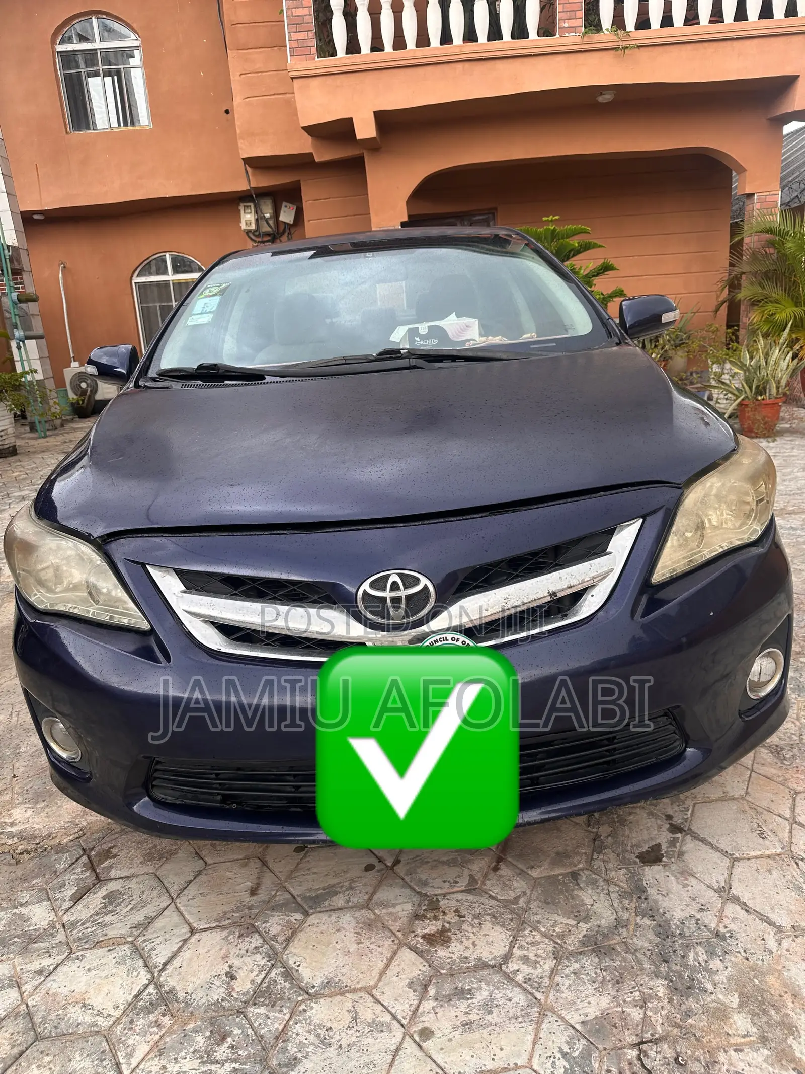 Toyota Corolla 2011 Blue