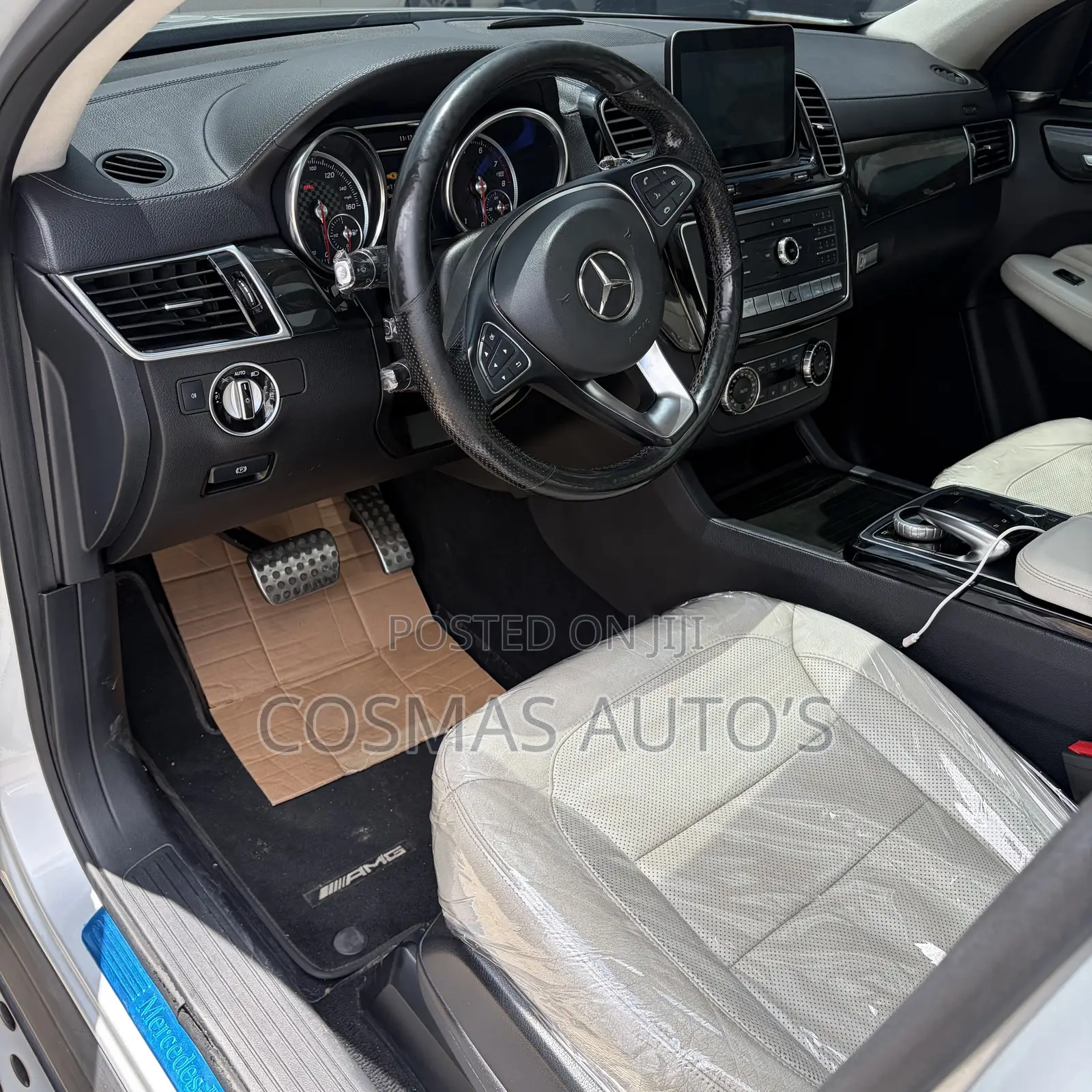 Mercedes-Benz GLE-Class 2017 Silver