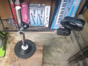 Adjustable Iron Table Microphone Stand