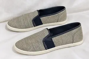 Striped Slip Ons Shoes