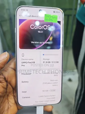 Oppo Find X9 Pro 512 GB White