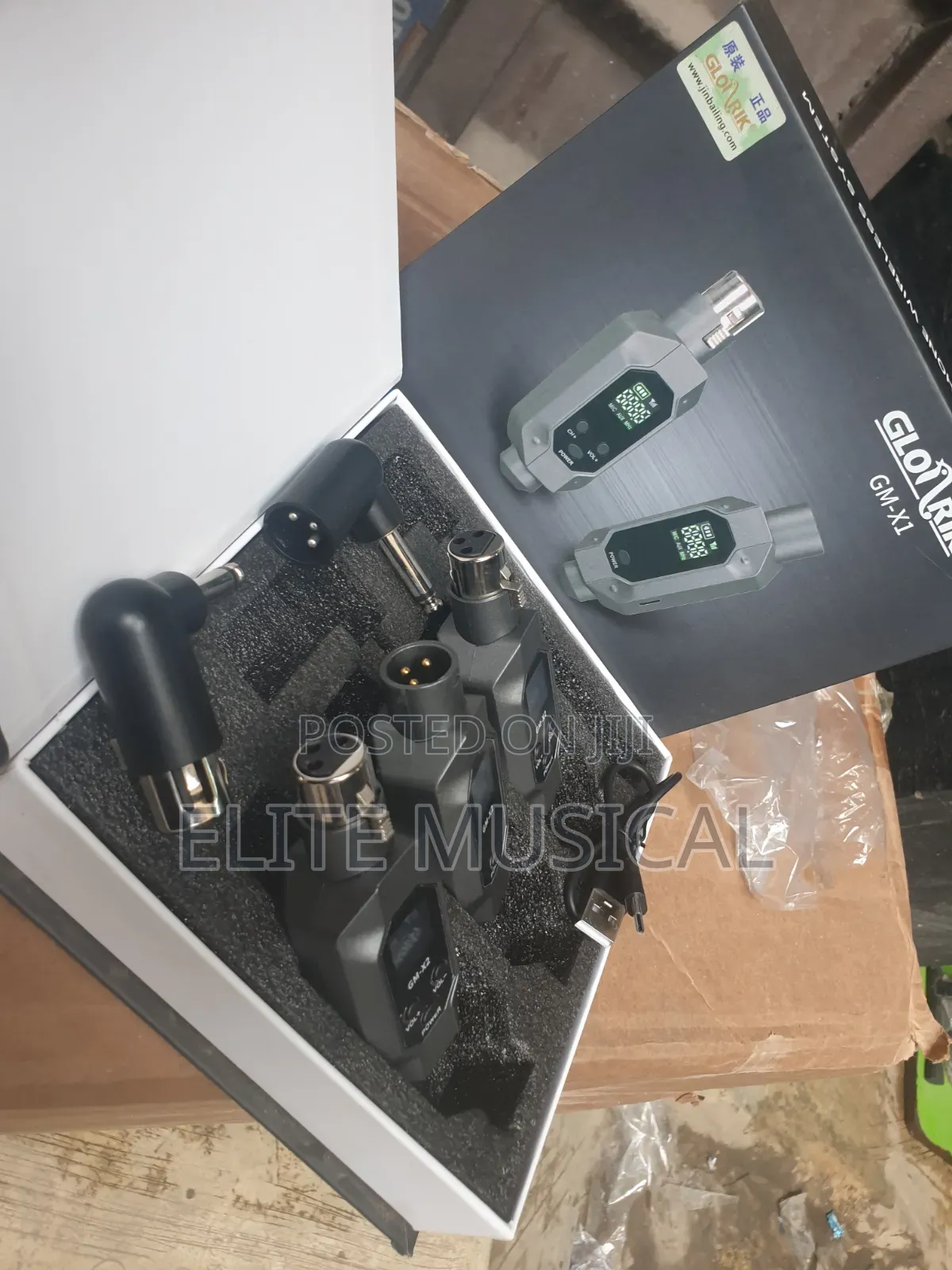 GM-X2 UHF Double Wireless Microphone Transmitter