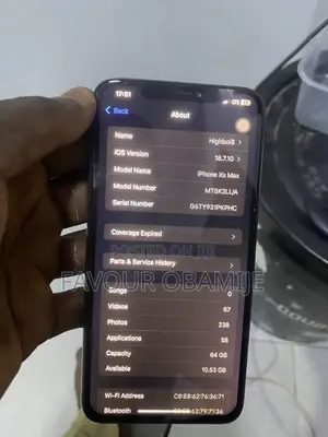 Apple iPhone XS Max 64 GB Black