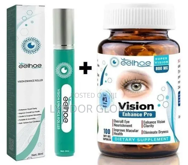 Vision Enhance Roller Pro Capsules - 100 Softgel