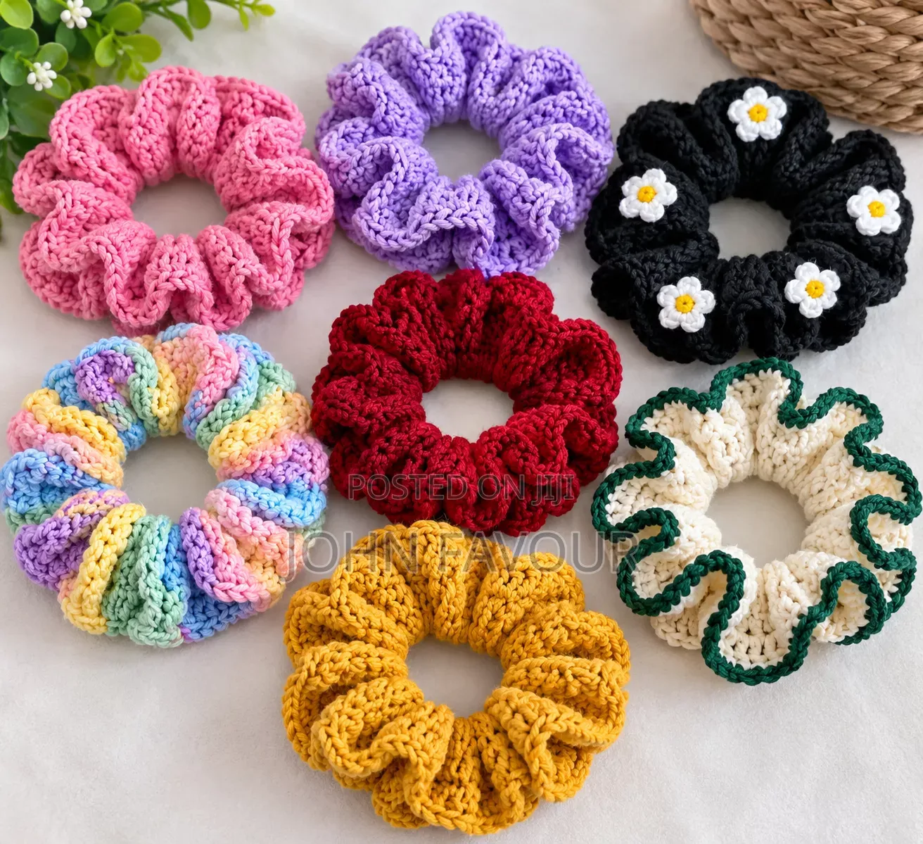Crochet Scrunchies